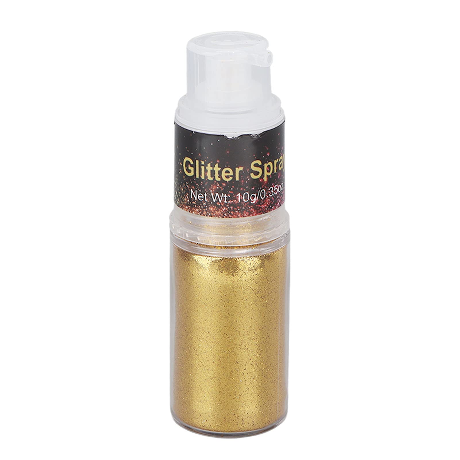 Golden Glitter Powder for Face & Body - 0.4oz Shimmer Makeup for Temporary Tattoos, Nail Art, Hair & Cosmetics - Perfect for Festival, Party & Halloween Makeup Looks
