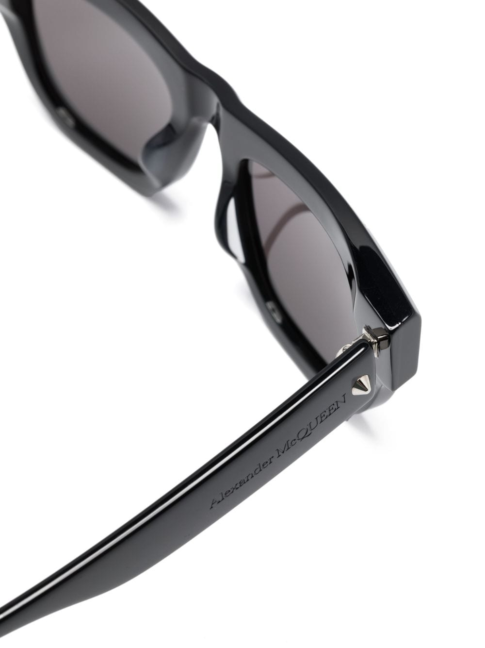 Alexander McQueen Black Sunglasses for Women & Men - Luxury Designer Shades for Fashion, Travel & Outdoor Activities