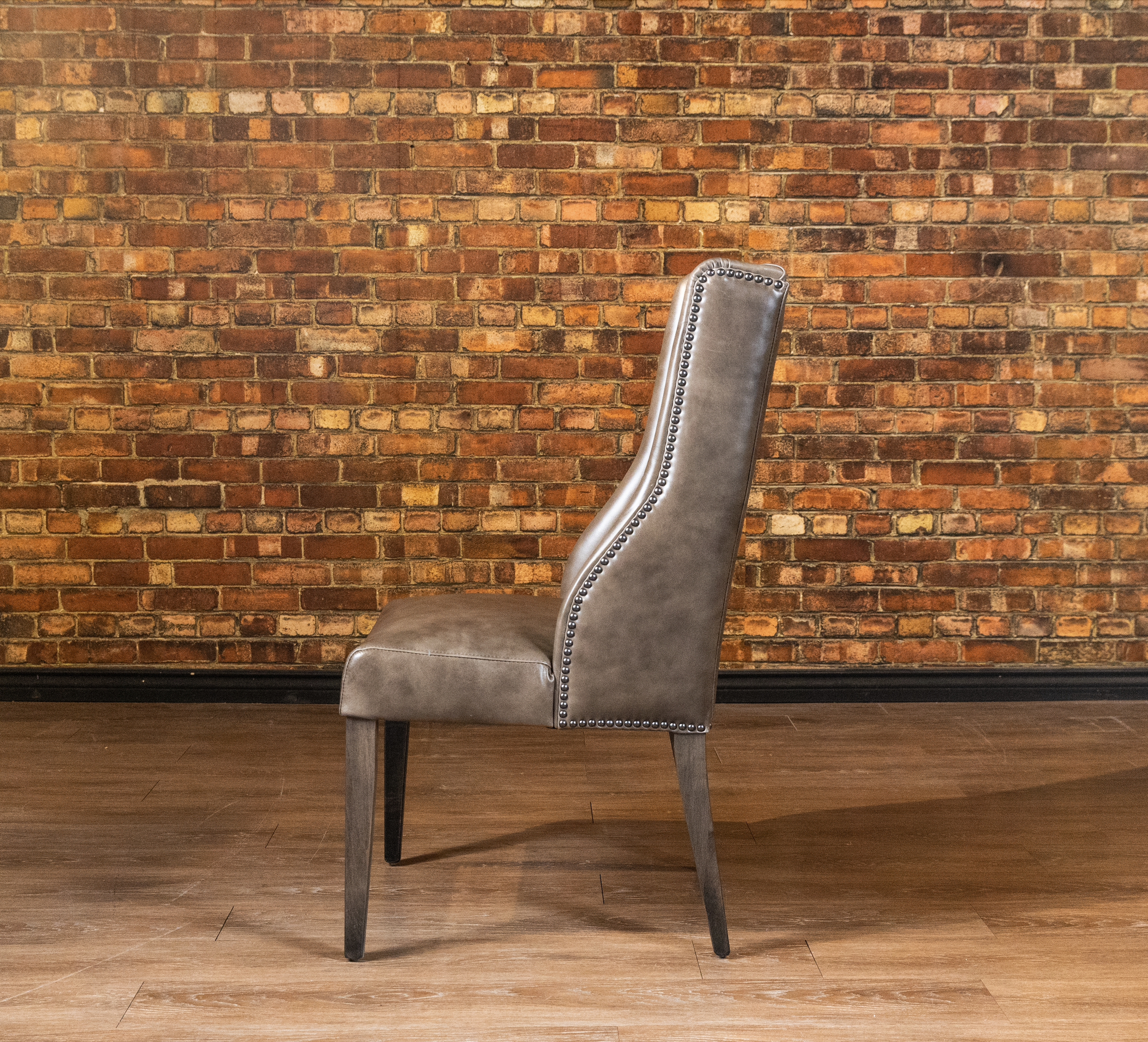 Premium ARTEMIS Genuine Leather Dining Chair - Modern Comfort for Home & Restaurant Use - Perfect for Kitchen, Dining Room & Office Settings
