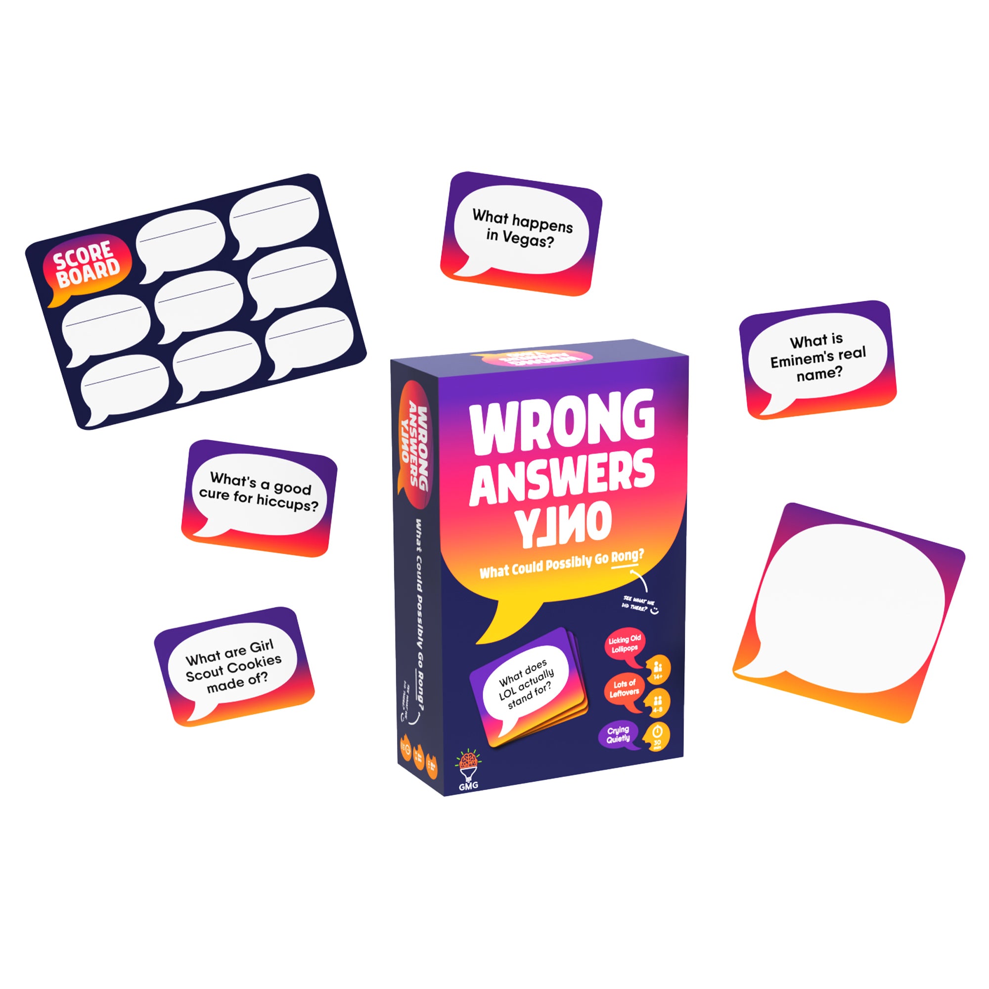 Wrong Answers Only - Fun & Hilarious Party Game for Adults & Teens - Perfect for Game Nights, Gatherings & Icebreakers