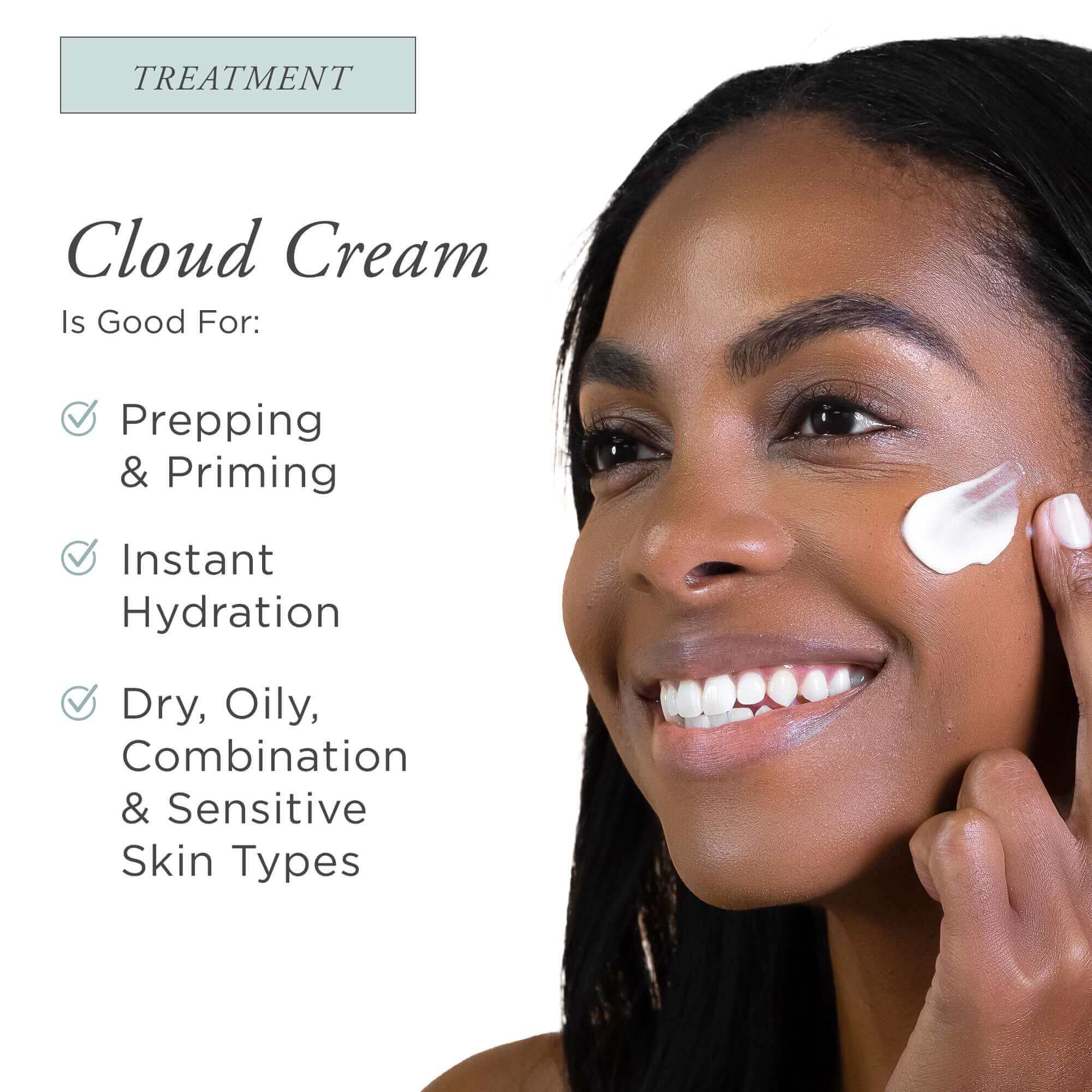 4 in 1 Cloud Cream Gel to Water Hydrating Essence Moisturizer Mini - Lightweight Face Moisturizer for Dry & Sensitive Skin | Day & Night Hydration for Women & Men | Perfect for Travel & Daily Skincare Routine
