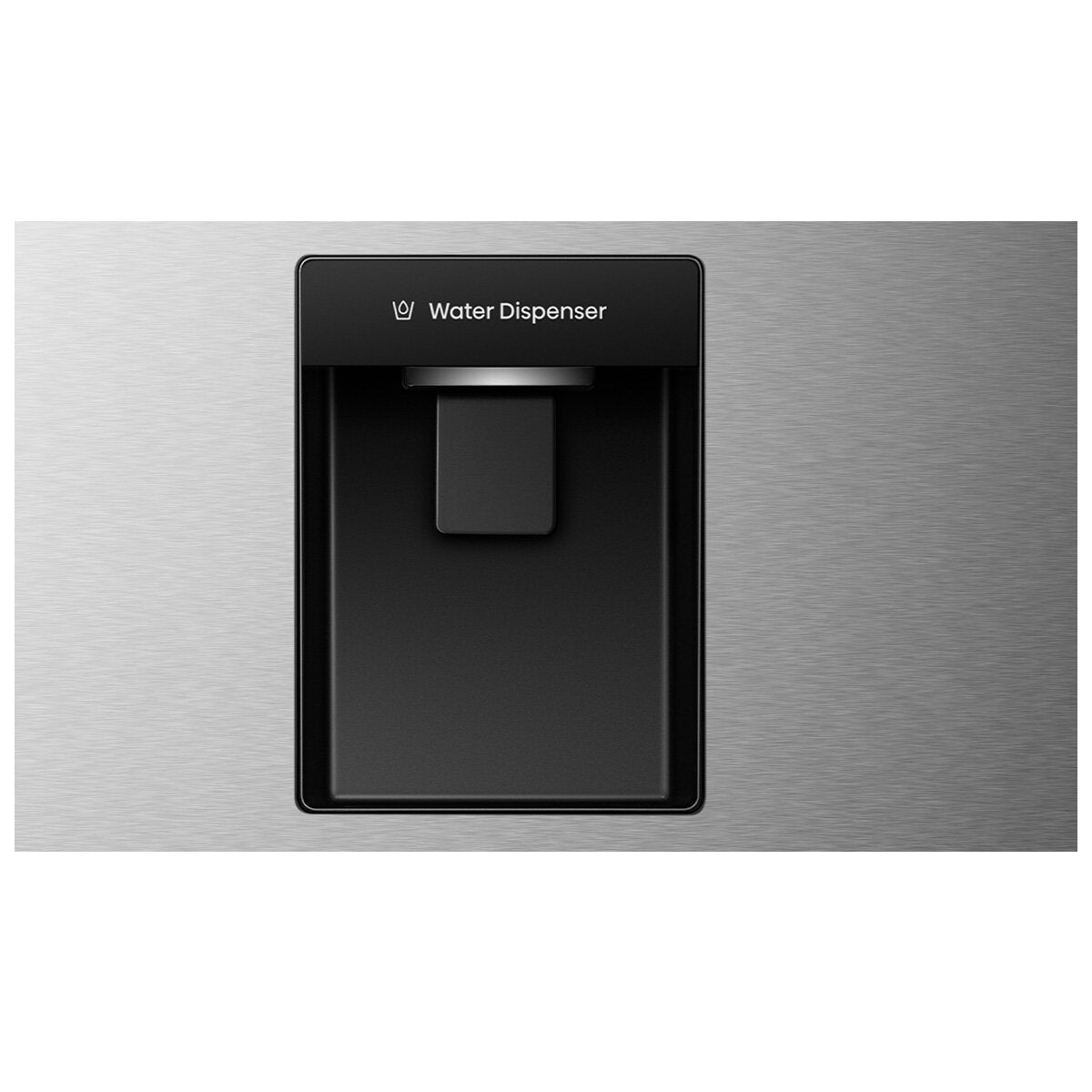 Hisense 649L Side by Side Refrigerator with Non-Plumbed Water Dispenser - Stainless Steel HRSBS649SW - Perfect for Large Families & Modern Kitchens