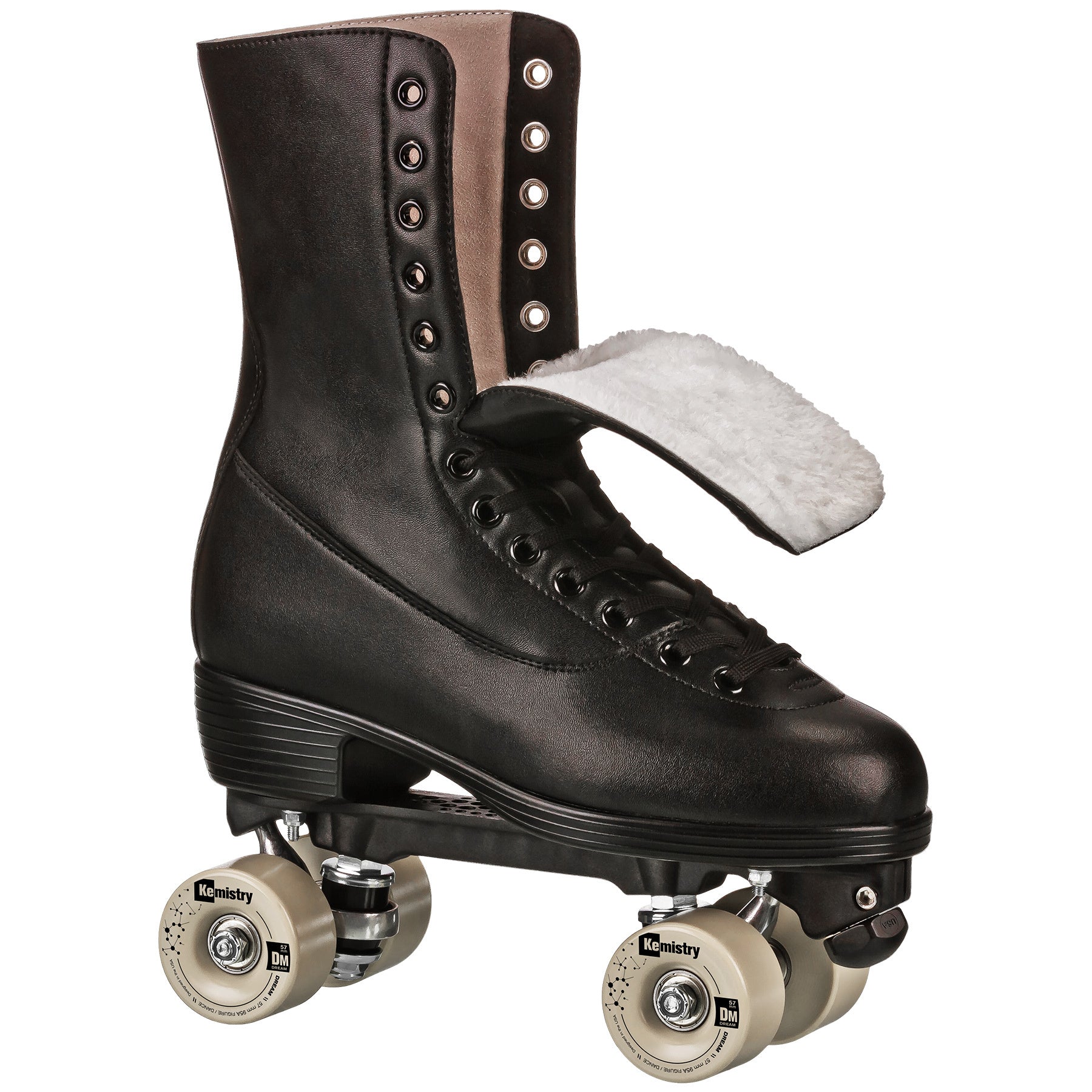 Omni Artistic Rhythm High-Top Roller Skates for Women & Men - Premium Quad Skates for Indoor & Outdoor Roller Skating, Rink, Park, and Fitness