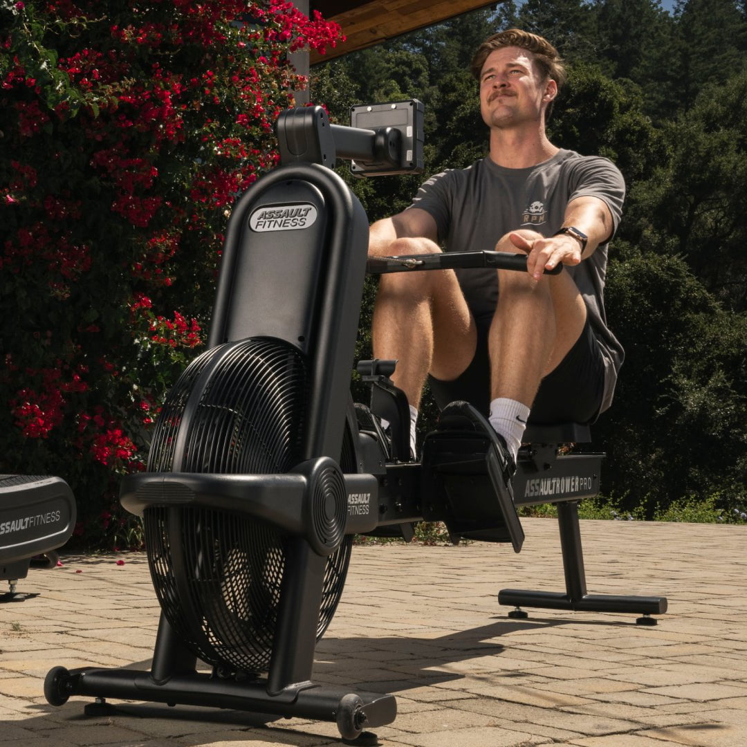 AssaultRower Pro Rowing Machine - High Performance Air Rower for Home Gym & Full Body Workout - Perfect for Cardio, Strength Training & Weight Loss