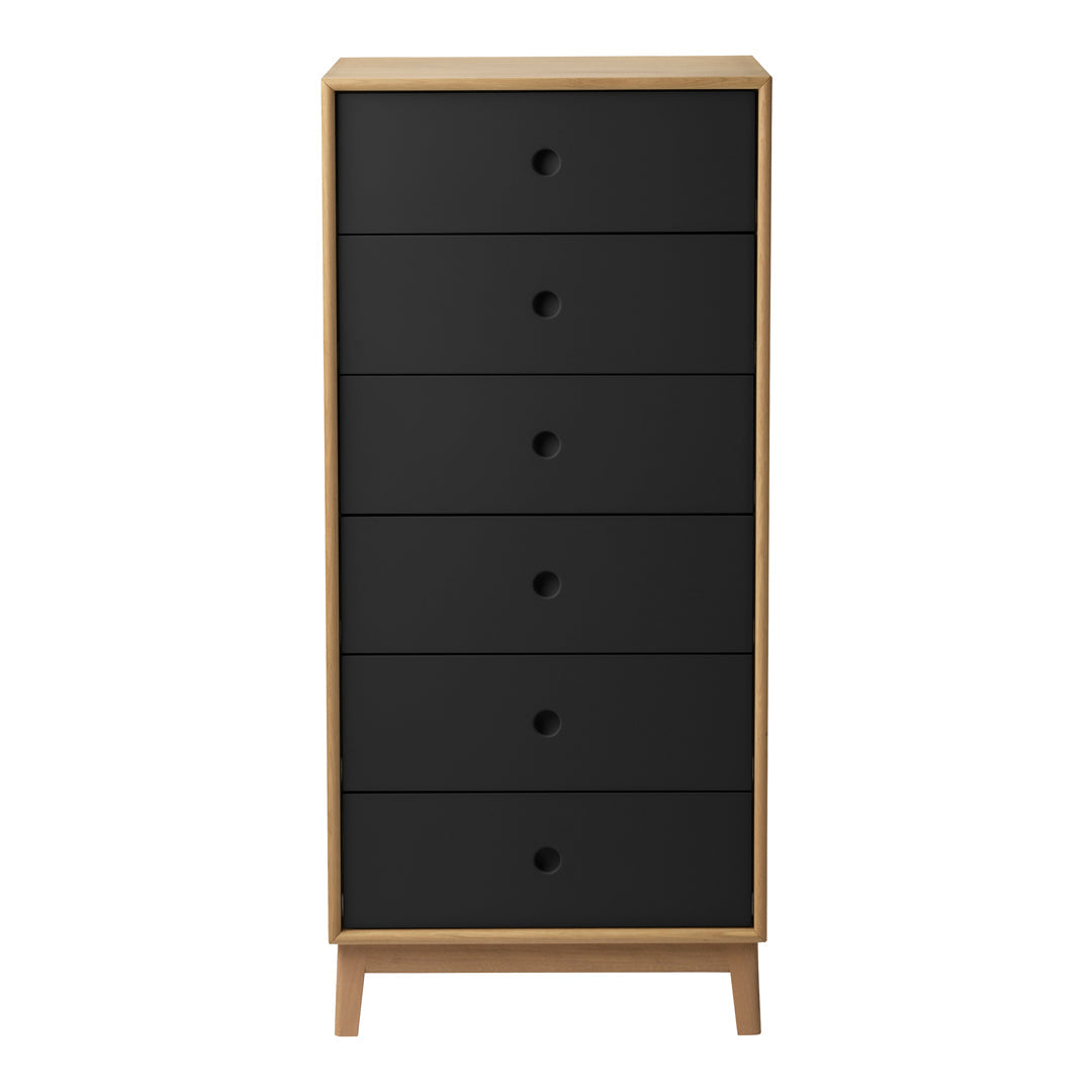 A87 Butler Dresser - Vintage Style 5-Drawer Wooden Chest for Bedroom & Living Room - Perfect for Home Storage, Organization & Decor