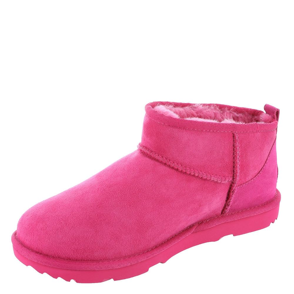 UGG Kids' Classic Ultra Mini Boot - Waterproof Winter Snow Boots for Girls & Boys | Warm Fleece Lined Ankle Booties for Cold Weather | Perfect for School, Outdoor Play & Snow Days
