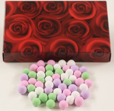 Scott's Cakes Chocolate Dutch Mints - 8 oz. Premium Chocolate Candy in Elegant Red Roses Gift Box | Perfect for Valentine's Day, Birthday Gifts & Holiday Treats