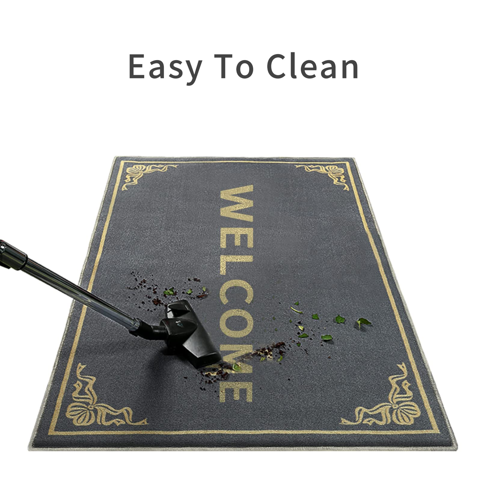 Custom Logo Shag Rugs - Personalized Commercial Entryway Mats & Carpets for Business, Home & Office | Washable Indoor-Outdoor Floor Mat 4x6 | Perfect for Hotels, Restaurants & Welcome Areas