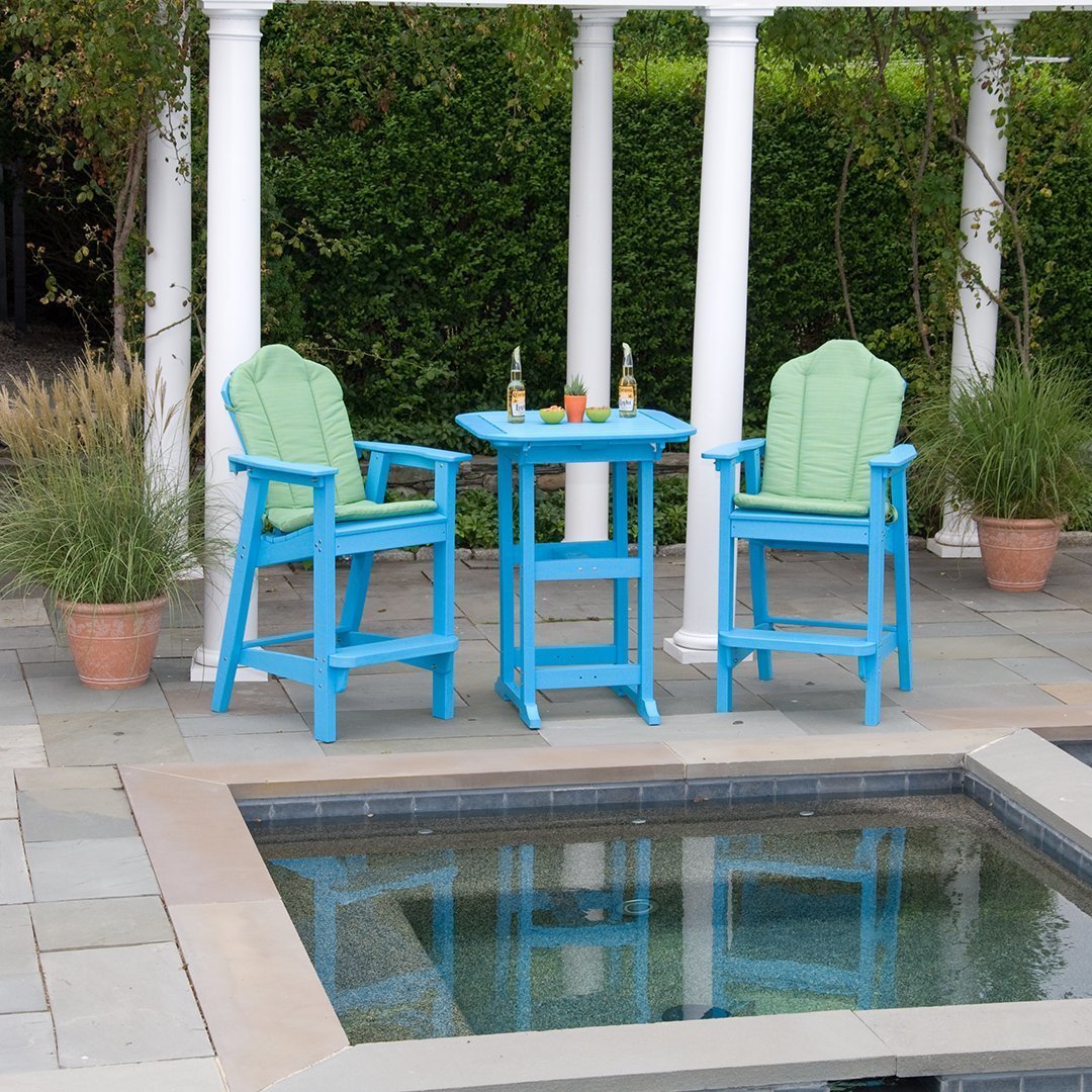 Premium Adirondack Chair Cushions - Classic Bar, Balcony & Dining Outdoor Furniture Cushions - Waterproof & Comfortable for Patio, Deck, and Garden Use