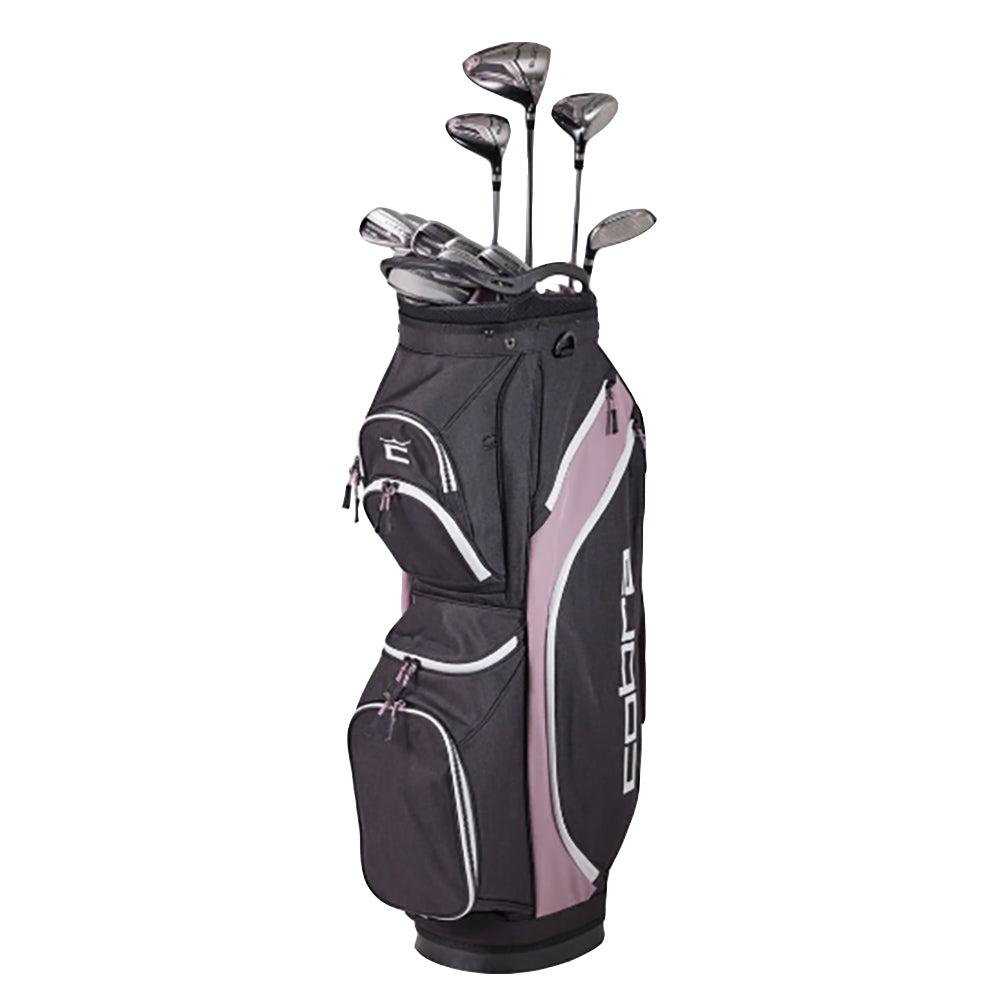 Cobra Fly XL2 Cart Bag - Complete Women's Golf Set for Right Handed Players | Perfect for Golf Courses, Driving Range & Outdoor Sports