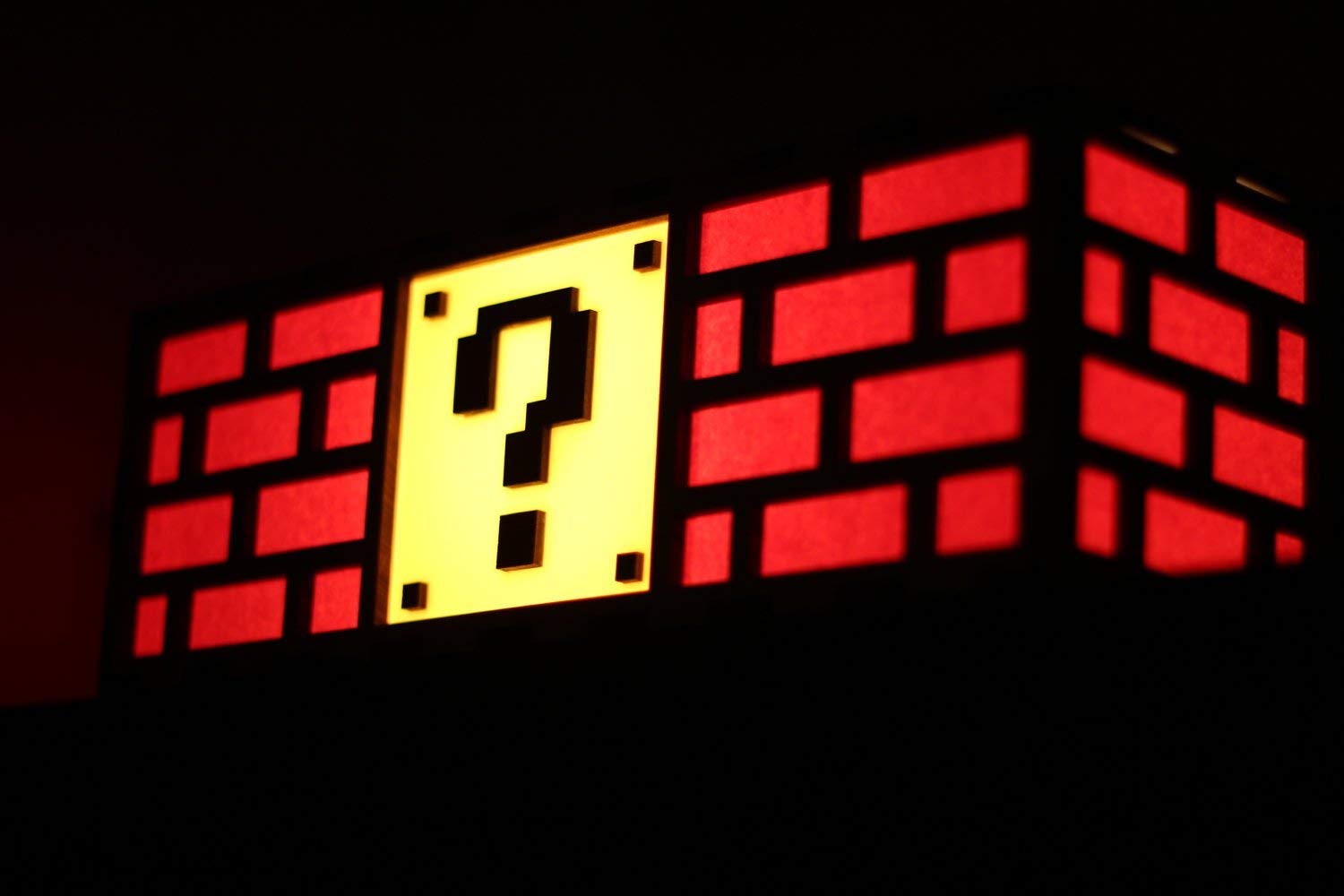 Super Mario LED Desk Lamp - Nintendo Themed Gaming Light for Kids & Adults - Perfect for Bedroom, Game Room & Office Decor