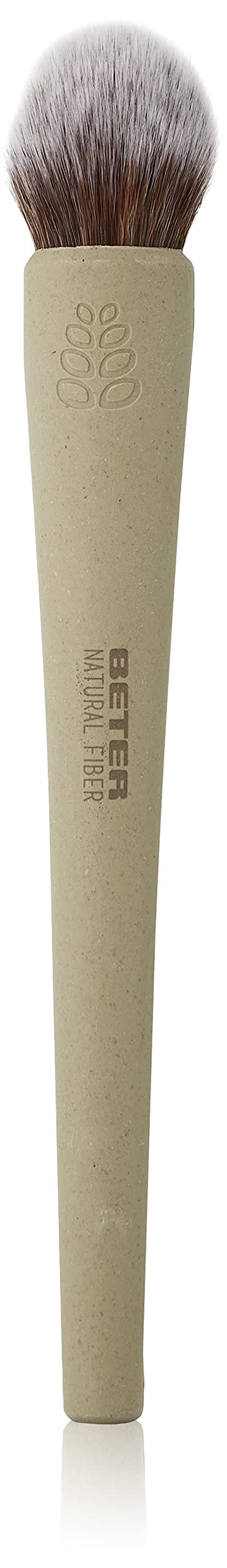 Natural Fiber Makeup Brush for Blush & Powder - #Beige