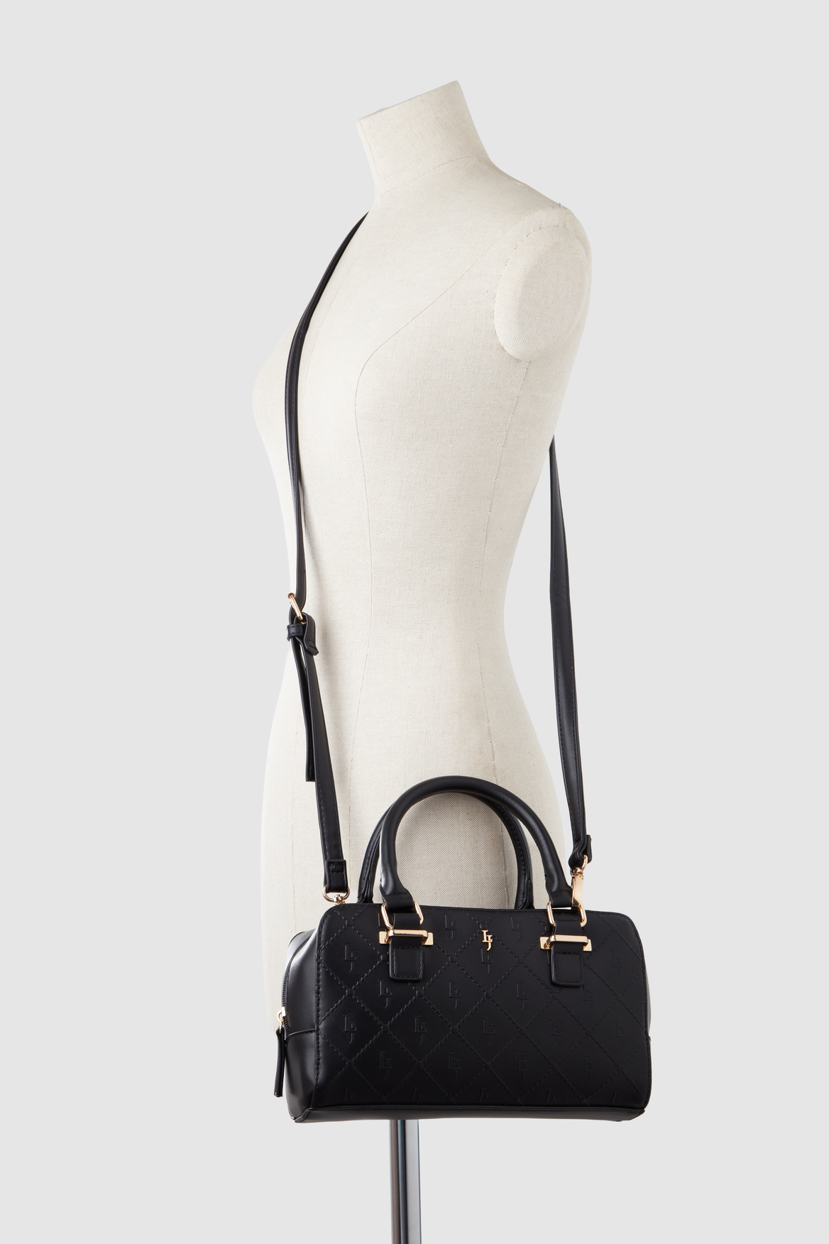 Premium Embossed Leather Barrel Bag for Women - Stylish Crossbody Shoulder Handbag for Everyday Use, Work, and Travel