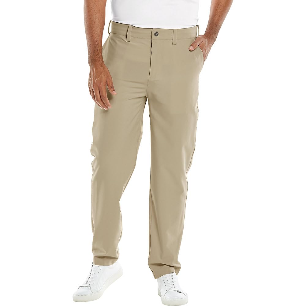 Coolibar UPF 50+ Men's Avalos Travel Pants - Sun Protective Lightweight Quick-Dry Hiking Pants for Outdoor Adventures & Summer Travel