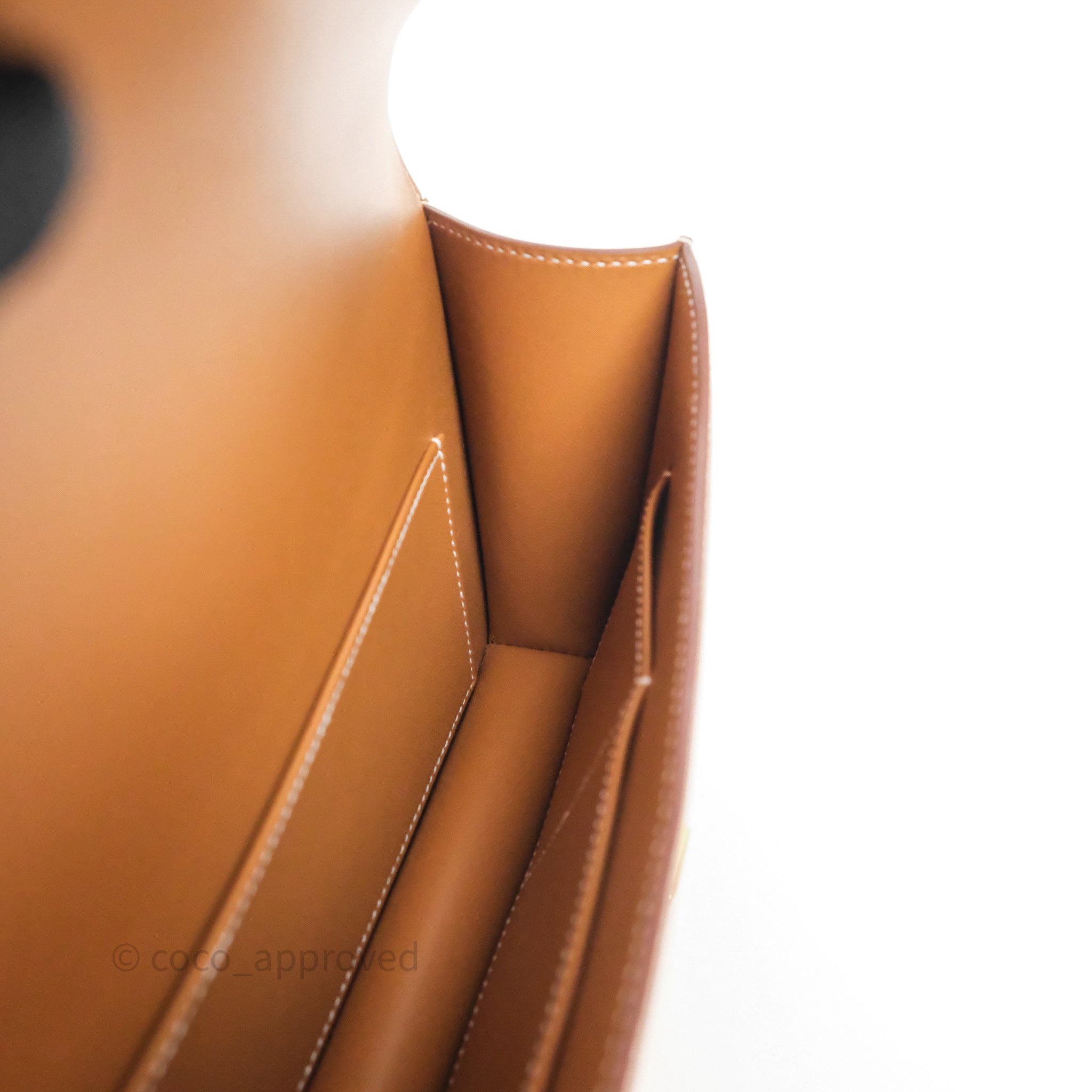 Authentic Hermès Constance Elan 37 Bag in Gold Epsom Leather with Gold Hardware - Luxury Designer Handbag for Women | Perfect for Evening Events, Parties & Special Occasions