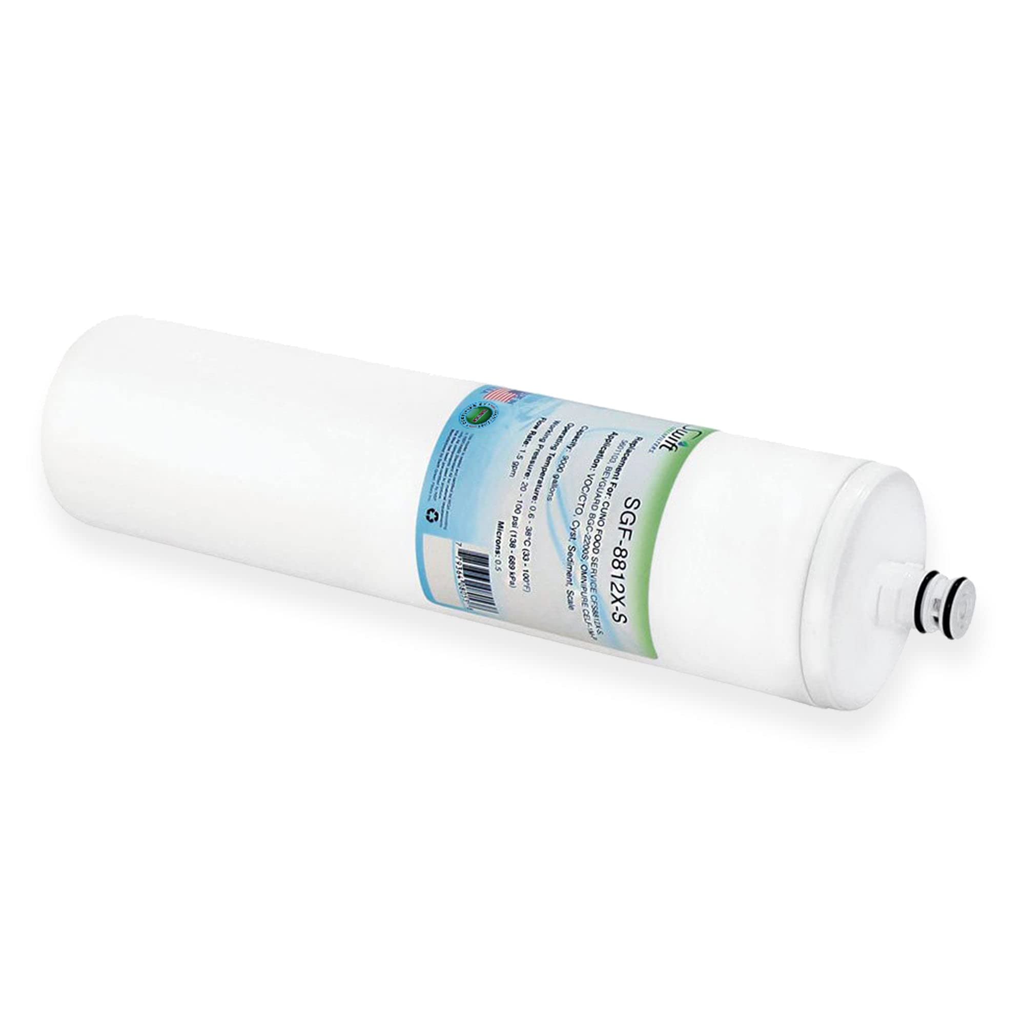 **Swift Green Filters SGF-8812X-S Replacement Water Filter (2 Pack) – Compatible with CFS8812X-S, 5601103, BGC-2200S, CELF-1M-P – Made in USA – Ideal for Commercial & Restaurant Water Filtration Systems**