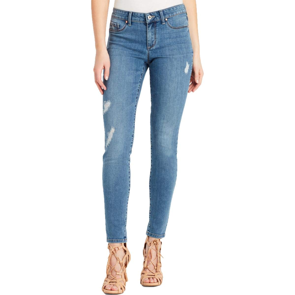 Jessica Simpson Women's Kiss Me Skinny Jeans - High Waist Stretch Denim Pants for Women | Perfect for Casual Wear, Date Night & Office Outfits