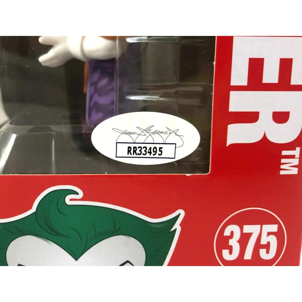 Jared Leto Autographed Funko Pop Imperial Palace Joker #375 JSA COA - Signed Collectible Figure for DC Fans & Movie Memorabilia Collectors - Perfect for Display, Gifts & Pop Culture Enthusiasts