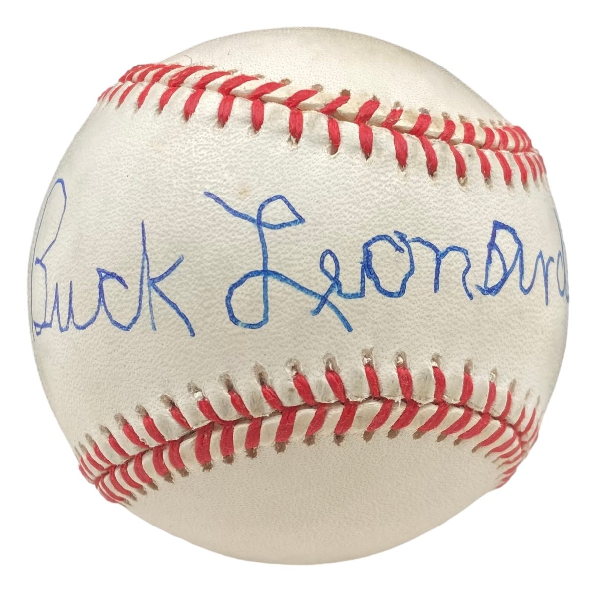 Buck Leonard Autographed Official National League Baseball - BAS BK76775 - Perfect for Collectors, Sports Memorabilia Displays & Baseball Fan Gifts