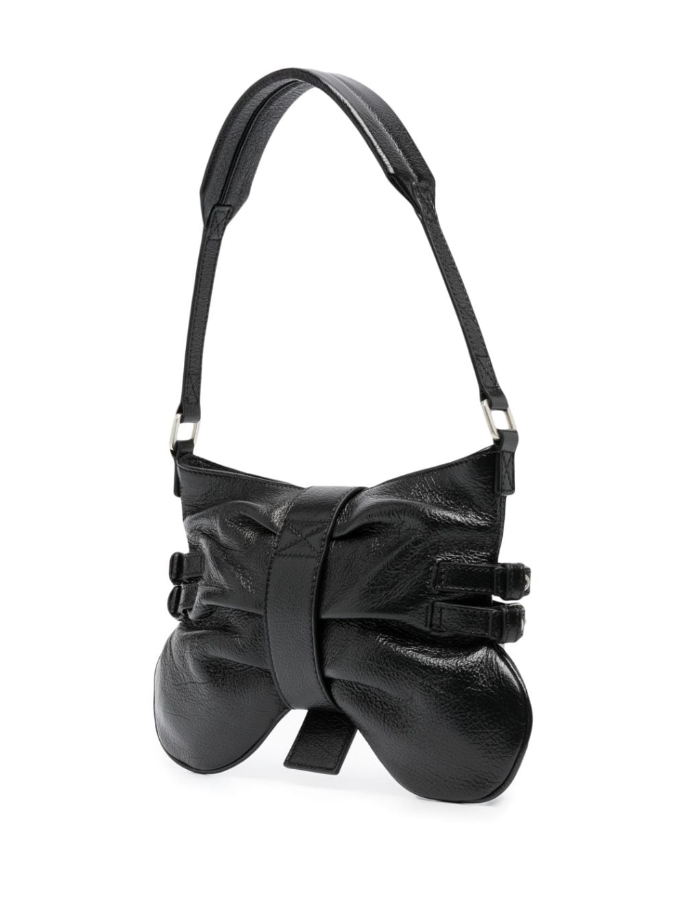 Blumarine Women's Handbags - Stylish Black Leather Shoulder Bag for Work, Travel & Everyday Use