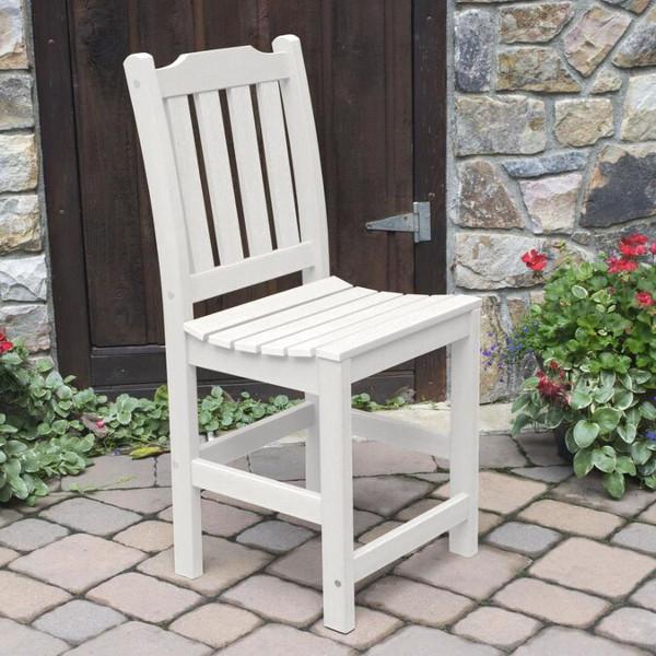 Lehigh 5-Piece Round Counter Height Recycled Plastic Outdoor Dining Set - Patio, Deck, Garden, or Backyard Furniture for Casual Entertaining