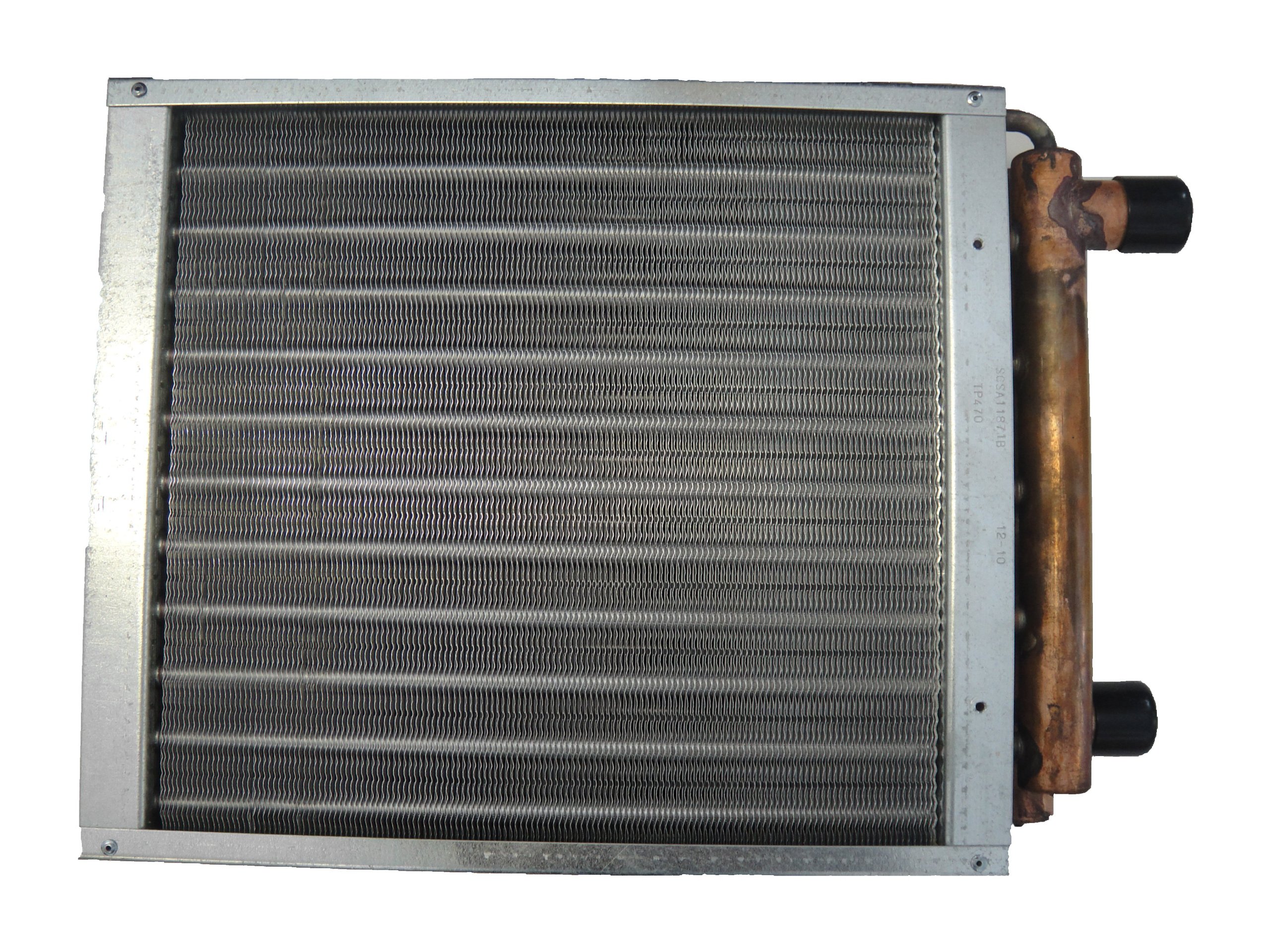 High-Efficiency Outdoor Wood Furnace Boiler Water-to-Air Heat Exchanger 15x24 - Made in USA - Perfect for Home Heating, Greenhouses & Workshops