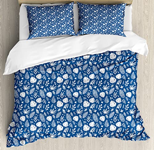 Cobalt Blue and White