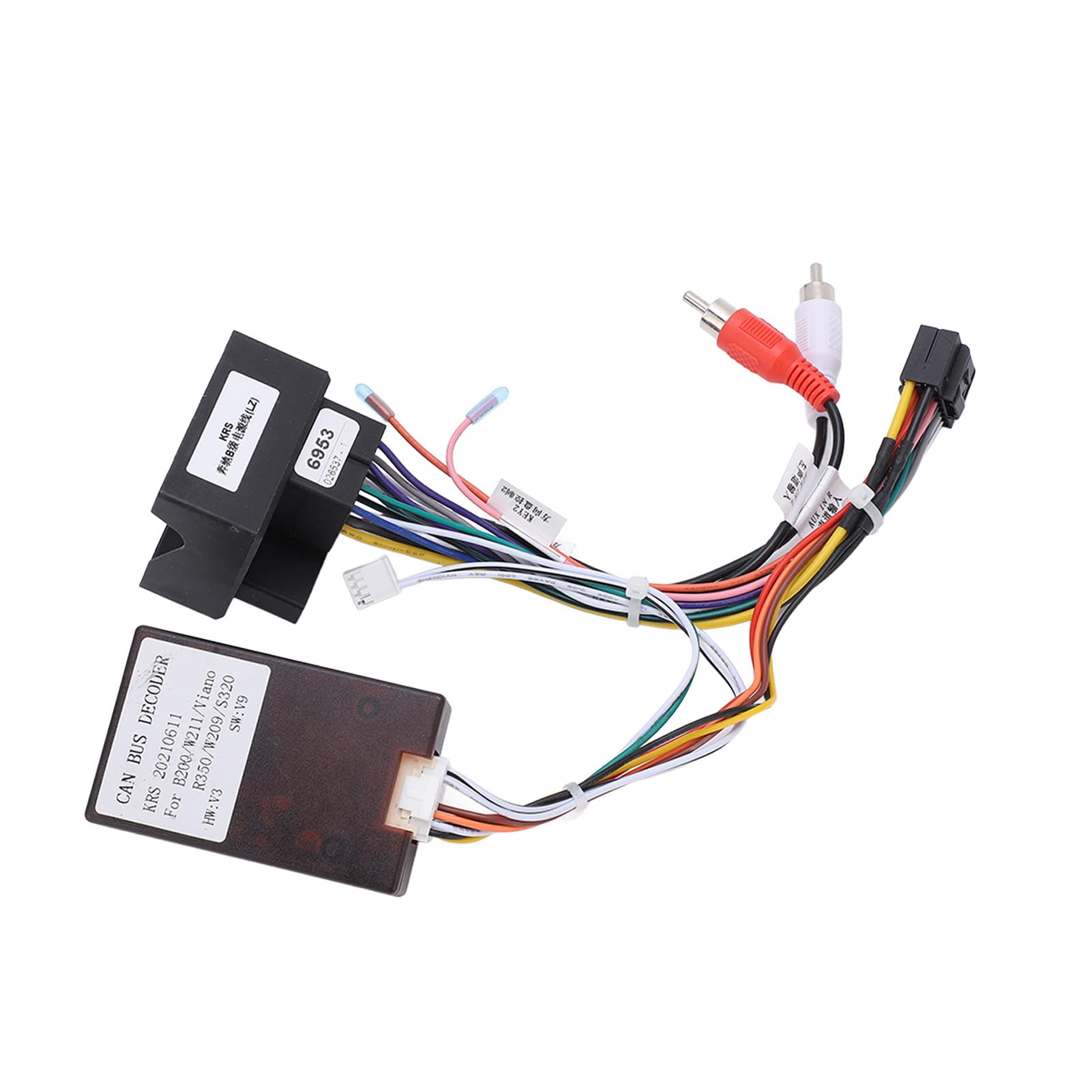 Radio Harness & Navigation Replacement for Mercedes B200 Viano 2008-2018 | Power Harness with CANBUS Box | Perfect for Car Audio Upgrades & DIY Installations