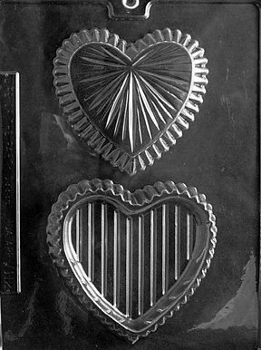 Premium Crystal Valentine Chocolate Candy Mold for Baking & Candy Making - Perfect for Valentine's Day Gifts, Party Favors & DIY Treats
