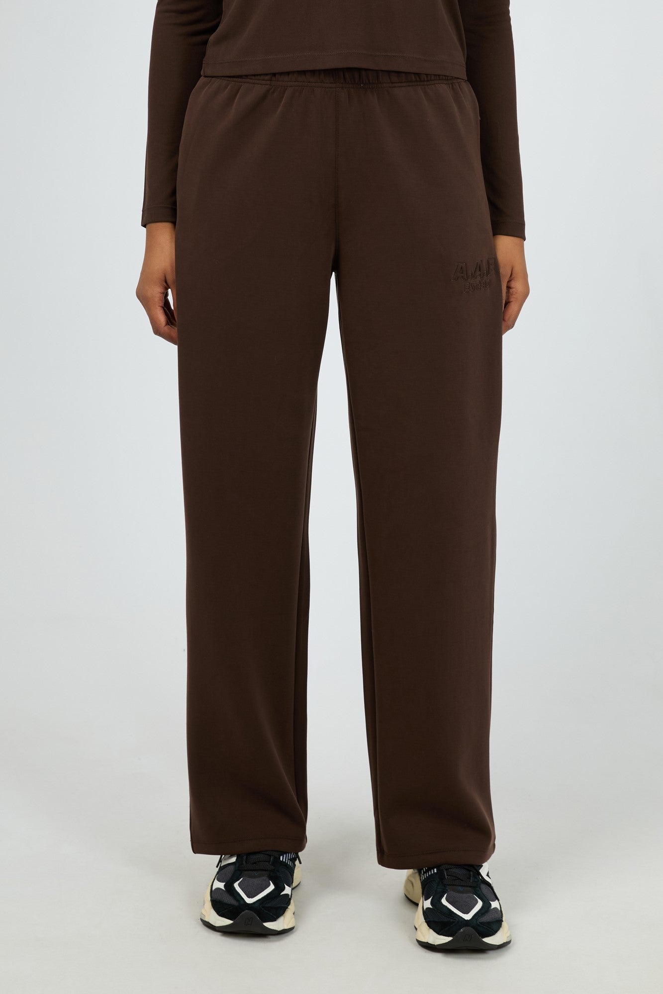 All About Eve Luxe Active Pant Brown - High Waist Yoga Pants for Women, Comfortable Workout Leggings - Perfect for Yoga, Gym & Lounge Wear