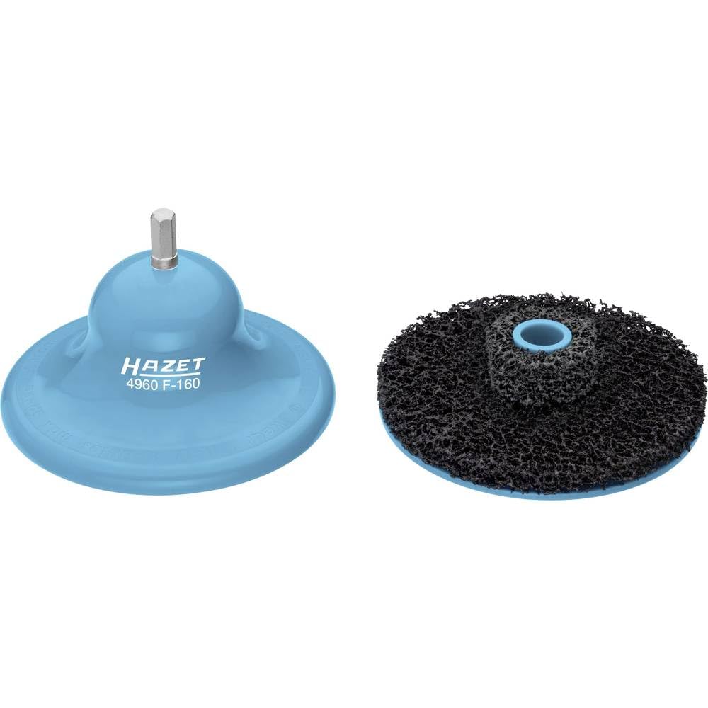 Hazet 4960F-160/2 Professional Wheel Rim Flange Cleaner - Heavy Duty Alloy Wheel Cleaner for Cars, Trucks & Motorcycles - Removes Rust, Dirt & Brake Dust - Perfect for Auto Detailing & Maintenance