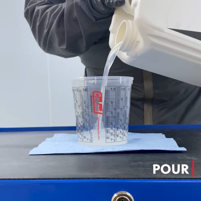 Colad Ice Clear Peelable Automotive Spray Paint Booth Coating - Professional Car Body Repair, DIY Auto Detailing & Custom Paint Projects