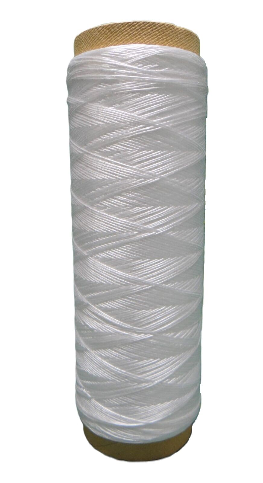 Honeywell S-900 Spectra Fiber 1200 UHMWPE White Polyethylene Thread 4400 ft - High-Strength Sewing Thread for Outdoor Gear, Marine Applications & Heavy-Duty Fabrics