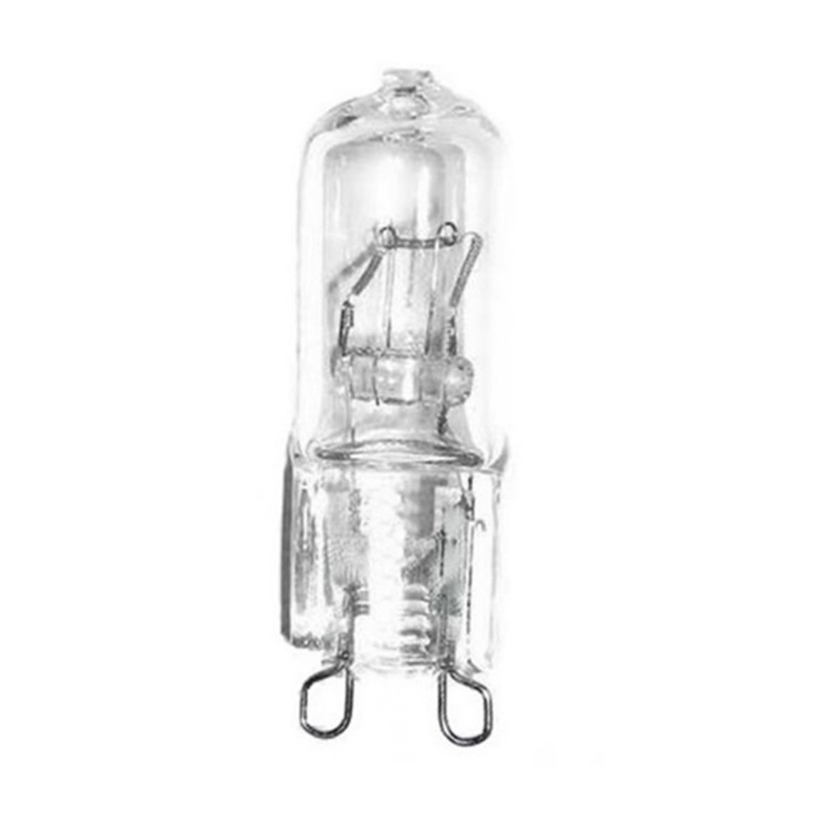 20-Pack G9 Halogen Light Bulbs 25W 120V, Long Life Double Loop JCD Type, for Chandeliers, Pendant Lights & Home Decoration