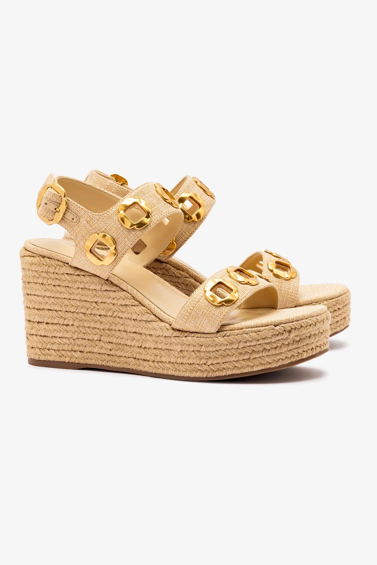 Stylish Milan Espadrille in Beige Raffia - Comfortable Summer Sandals for Women | Perfect for Beach, Vacation & Casual Outfits