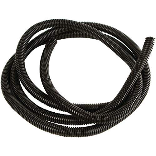 American Terminal 27071 Black Split-Loom Cable Tubing, 100ft (.75