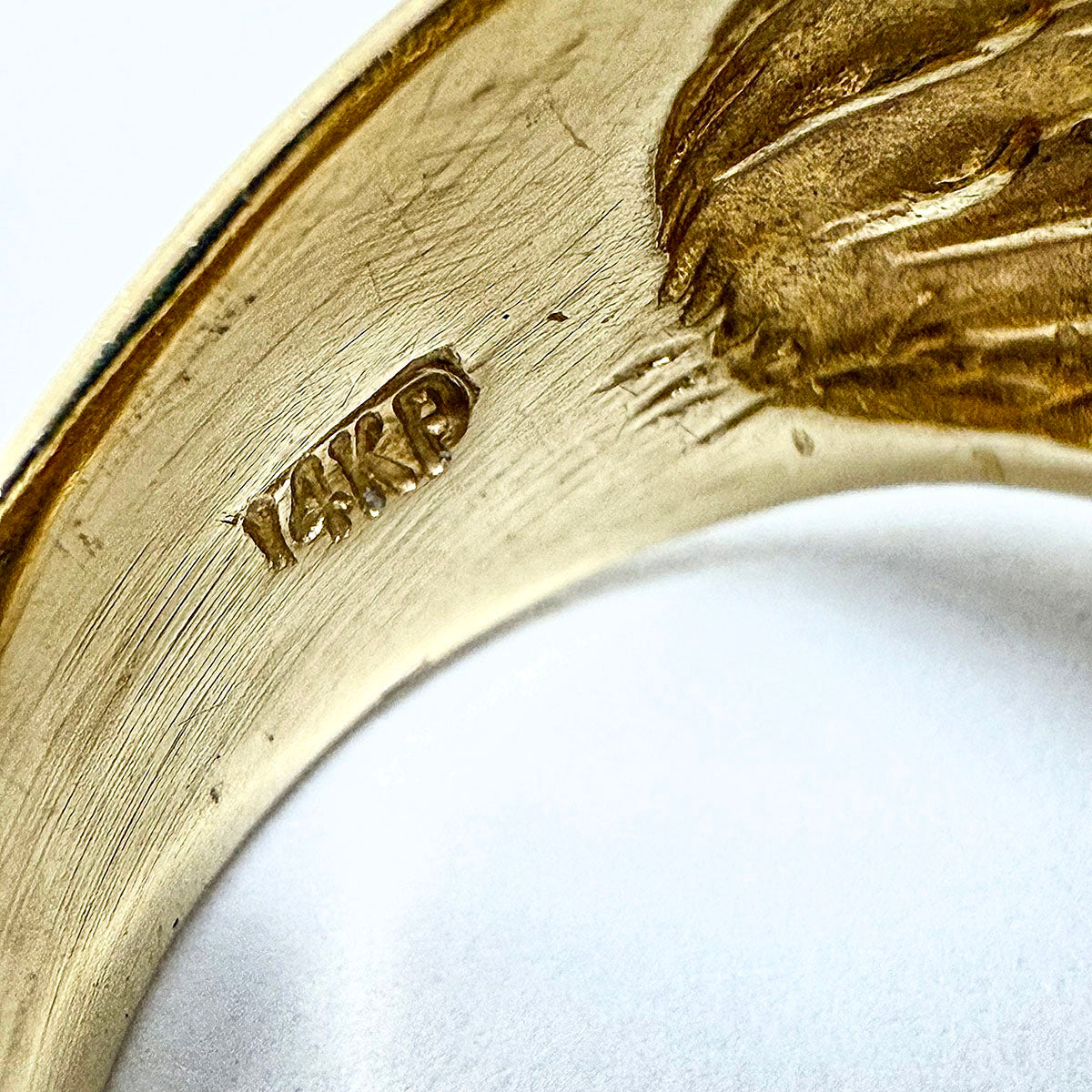 14K Gold Diamond Signet Ring for Men & Women - Luxury Engraved Pinky Ring - Perfect for Gifts, Weddings & Special Occasions