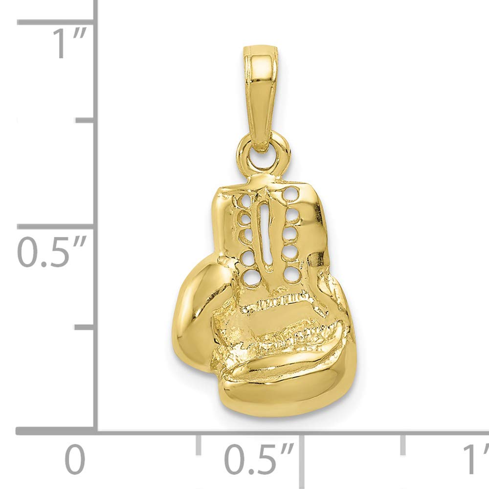 10K Yellow Gold Boxing Glove Charm Pendant - FJC Finejewelers - Elegant Jewelry Gift for Boxing Fans, Sports Lovers & Athletes (Perfect for Birthdays, Anniversaries & Special Occasions)