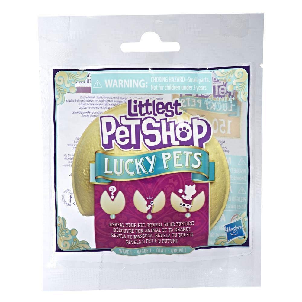 Littlest Pet Shop Mystery Figurine - Lucky Pets with Charms for Kids Collectibles