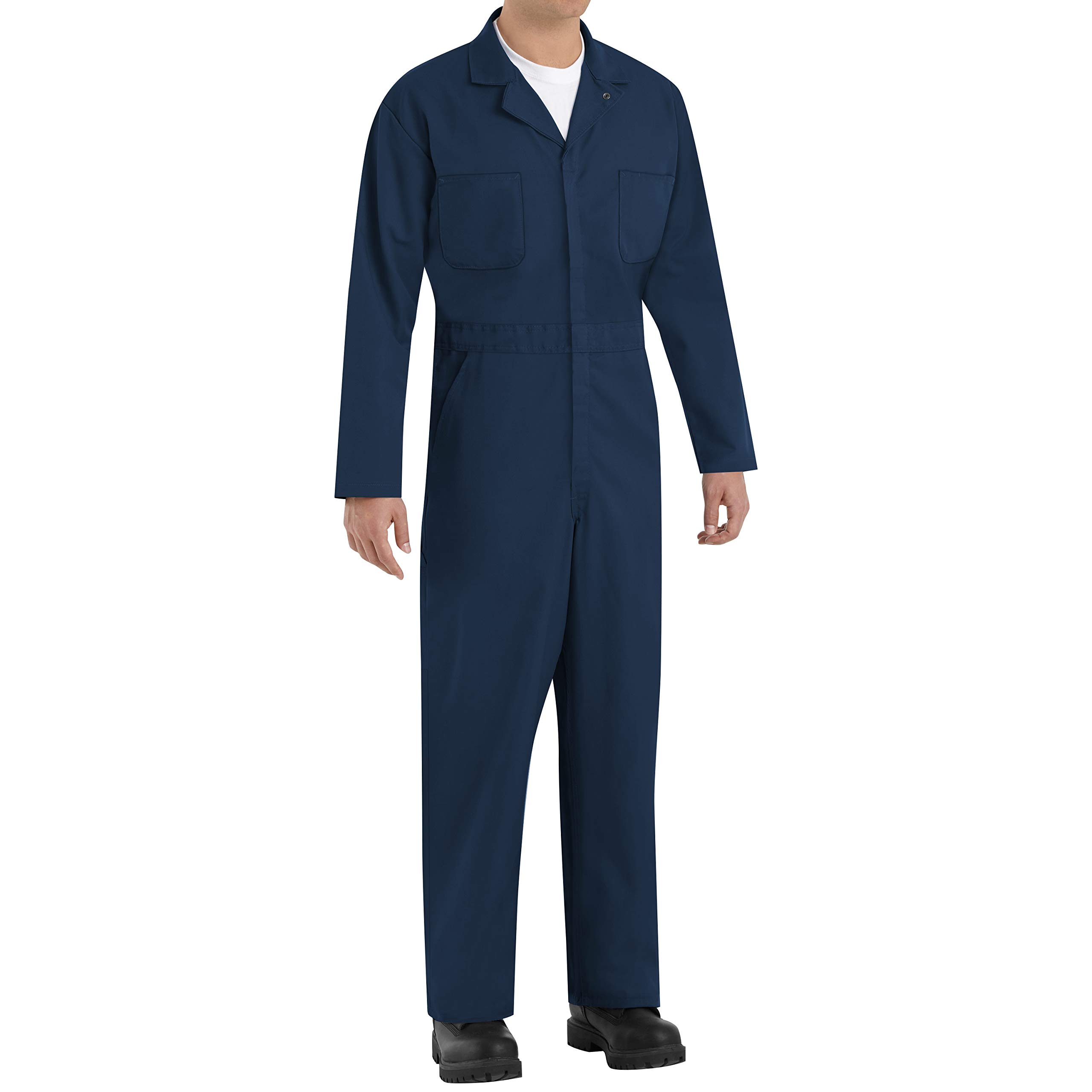 Red Kap Men's Twill Action Back Coverall - Durable Work Jumpsuit for Mechanics & Construction - Ideal for Industrial, Automotive & DIY Projects
