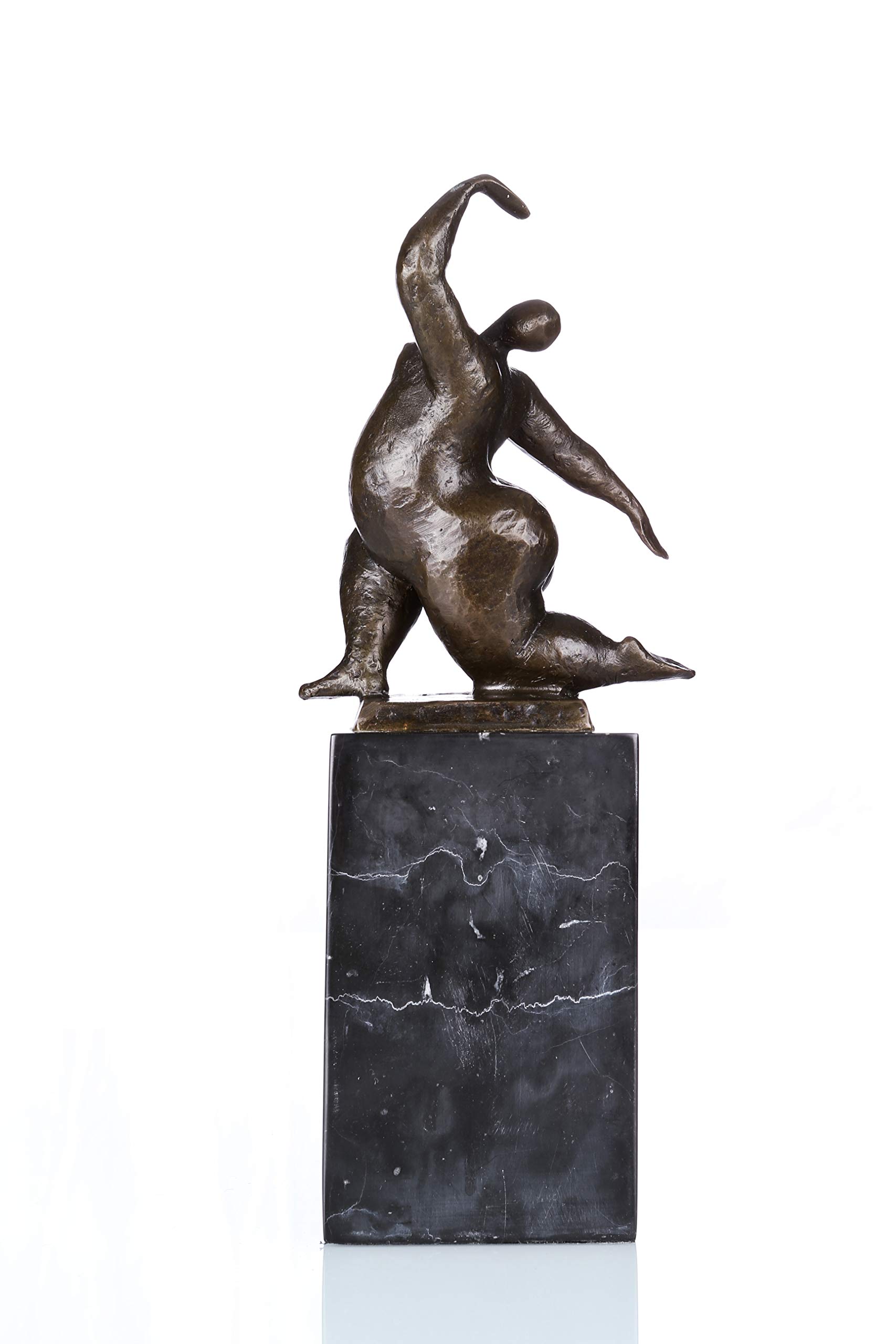 Modern Abstract Bronze Female Sculpture - Elegant Home & Office Decor Art Statue TPE-716 | Perfect for Living Room, Study, or Reception Area