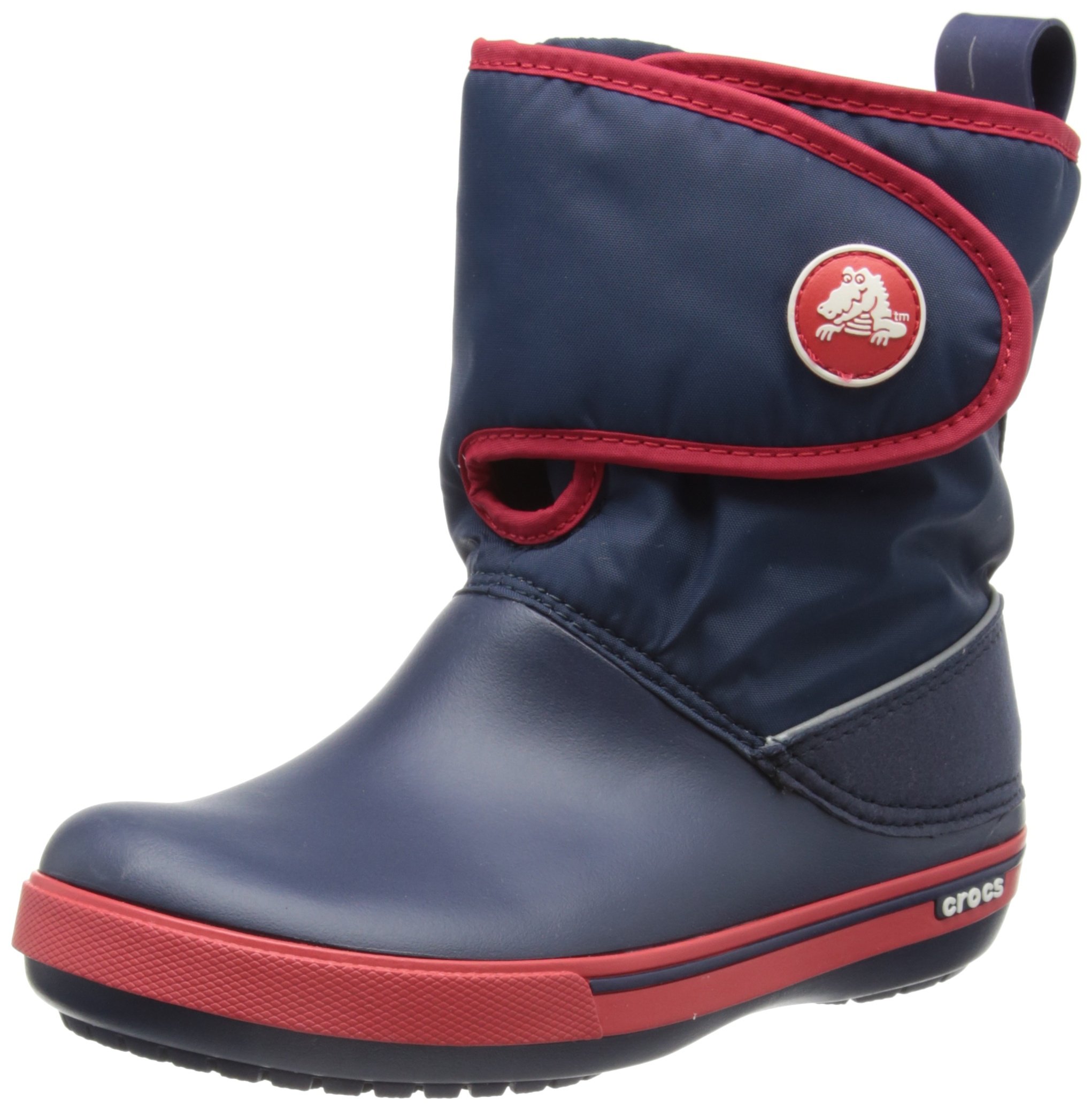 Crocs Kids' Crocband II.5 Gust Boot - Waterproof Winter Snow Boots for Boys & Girls - Comfortable & Lightweight for Outdoor Play, School & Cold Weather Adventures
