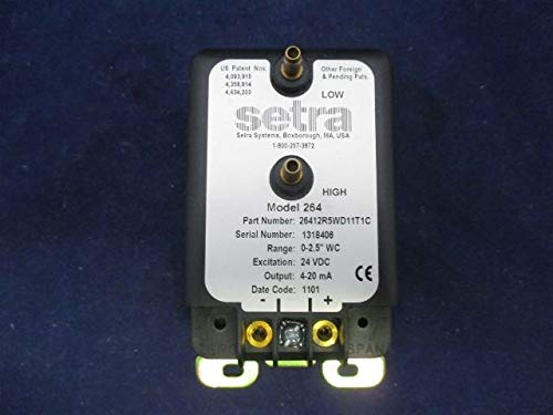 INC 26412R5WD11T1C Differential Pressure Transducer 0-2.5