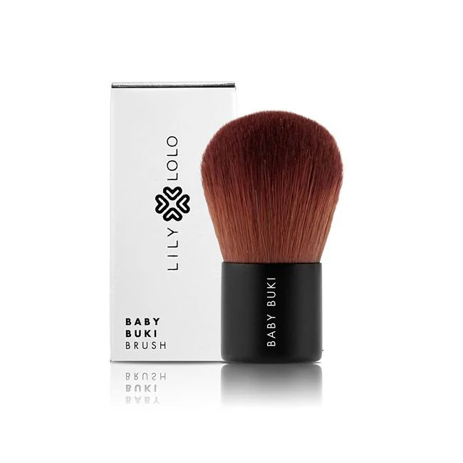 Lily Lolo Baby Buki Brush - Soft Natural Makeup Brush for Blush, Bronzer & Powder - Perfect for Travel & Everyday Makeup Application