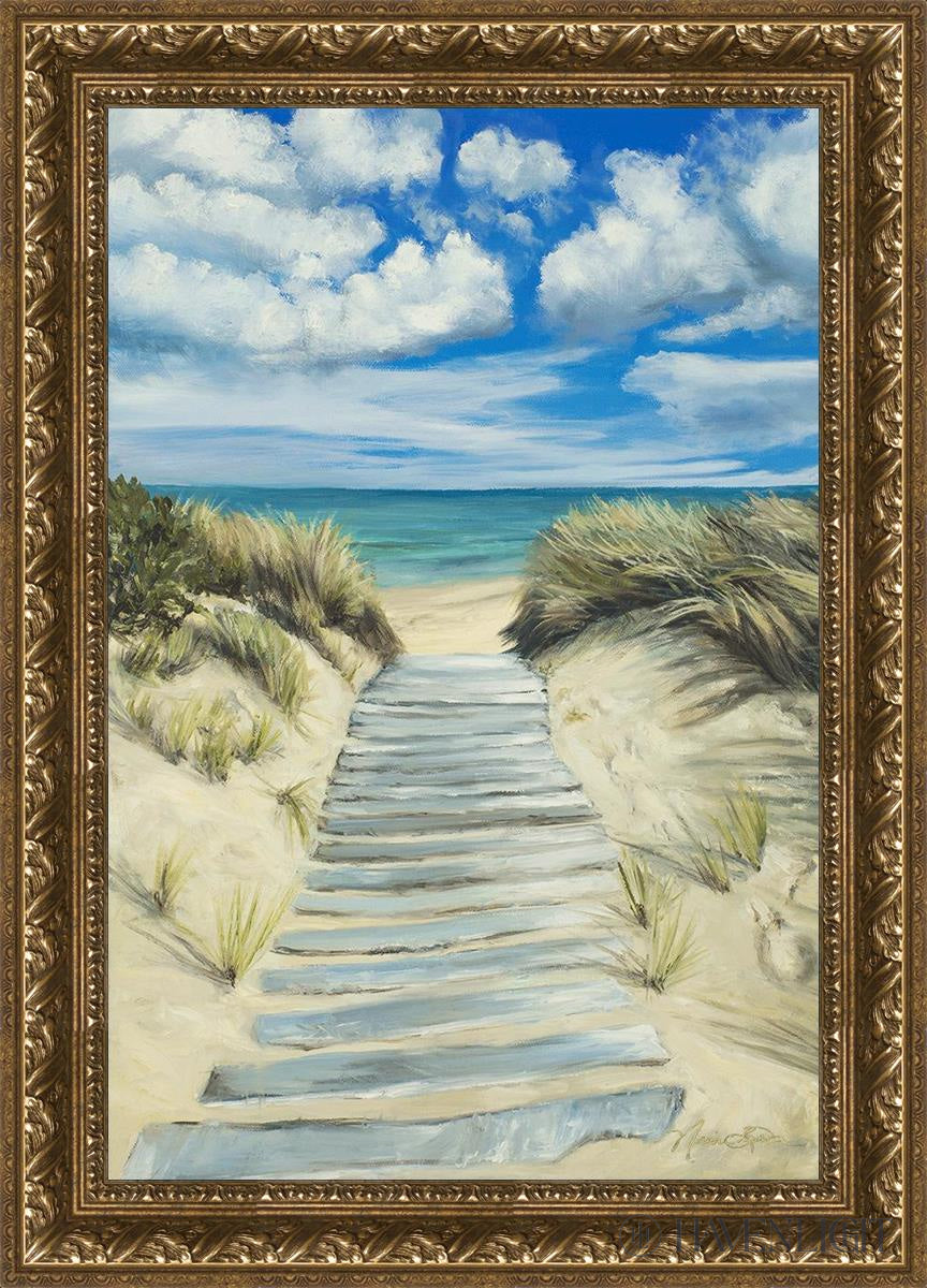 Seaside Decor - Handcrafted Broken Path Mosaic Art Piece for Home & Garden Wall Decor | Perfect for Beach House, Coastal Living Room, or Outdoor Patio
