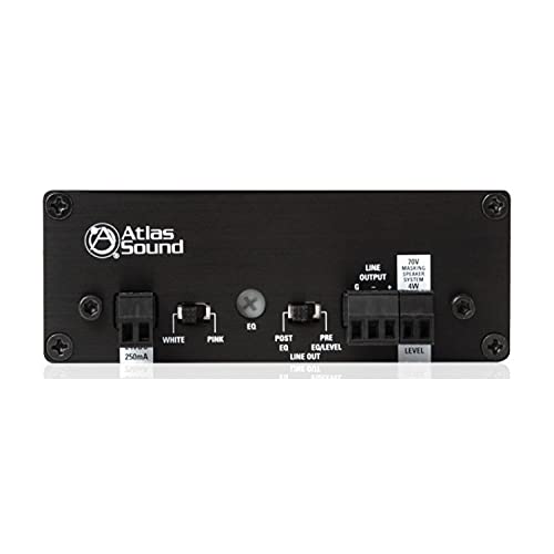Atlas GPN1200K Professional Sound Masking Generator Kit - White Noise Machine for Office Privacy, Open Workspaces & Home Use