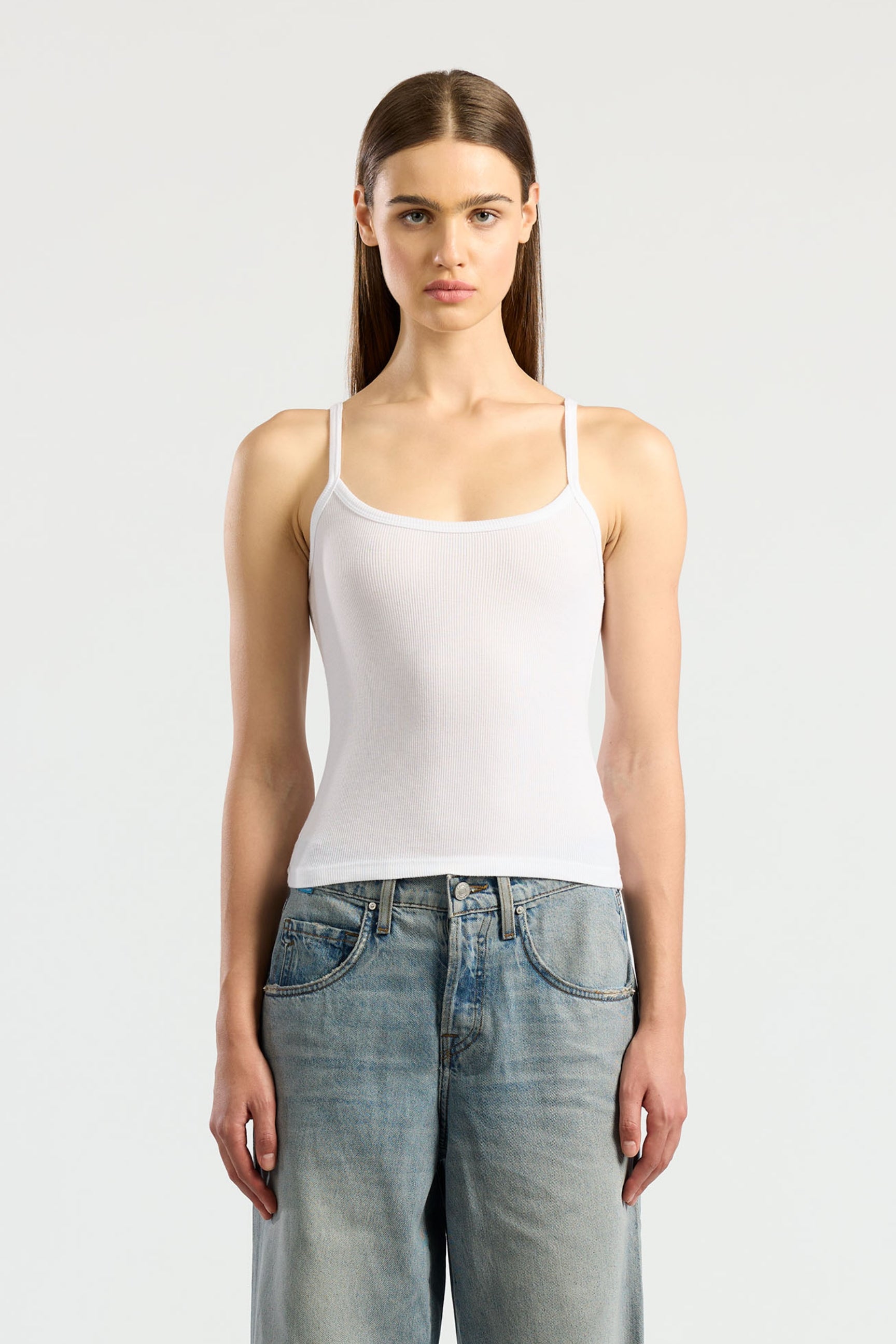 Verona Spaghetti Tank Top for Women - Comfortable Sleeveless Shirt, Casual Summer Blouse - Perfect for Beach, Travel, and Everyday Wear