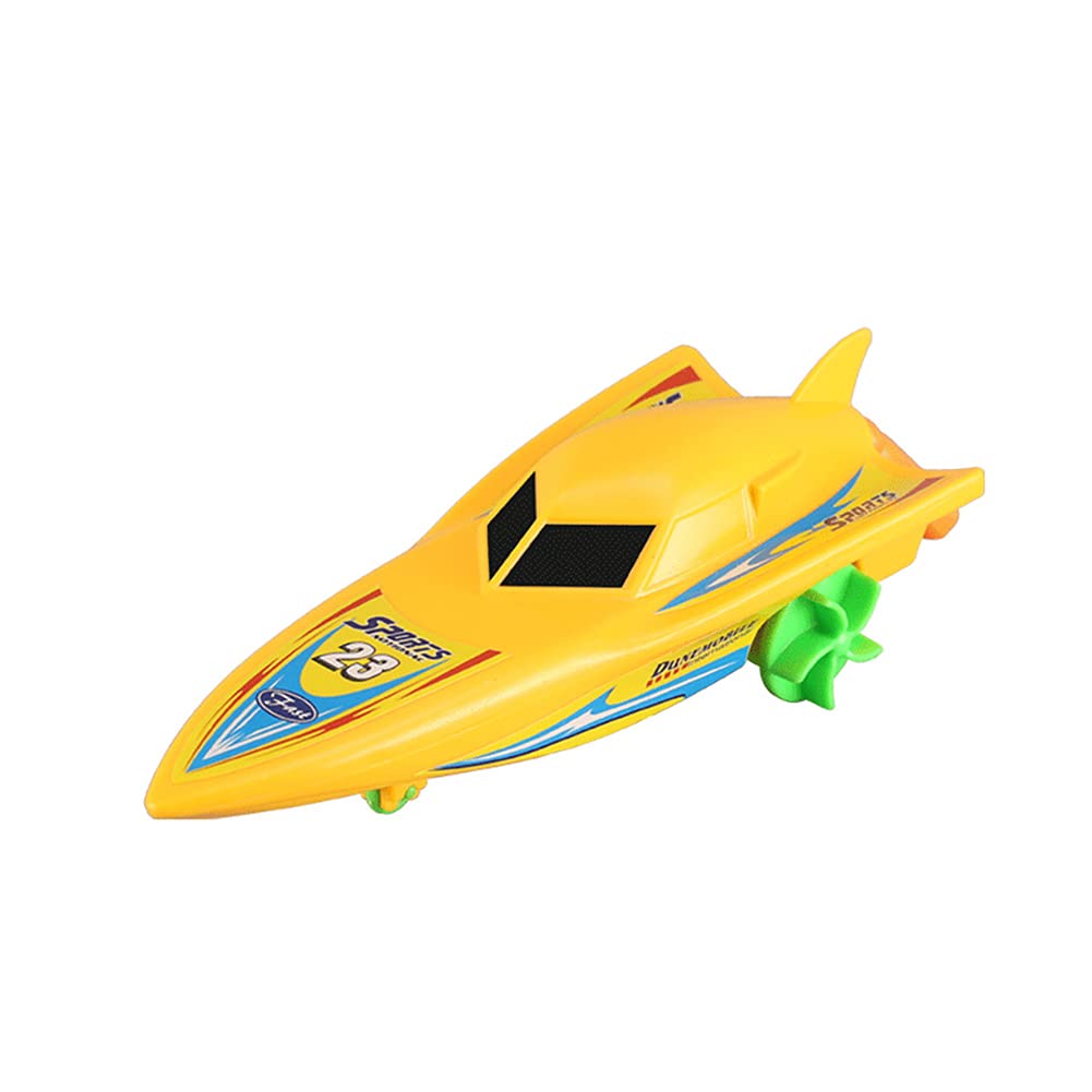 **Miracland Pull & Go Boat Bath Toy - Fun Amphibious Yacht Bathtub Toy for Kids, Wind-Up Floating Water & Land Play Toy - Perfect for Bathtime, Pool, Beach & Outdoor Play**