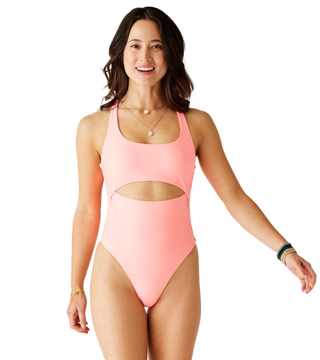 Carve Designs Women's Standard Sonny Compression One Piece Swimsuit - High Waisted Full Coverage Bathing Suit for Swimming, Surfing & Beach Vacations