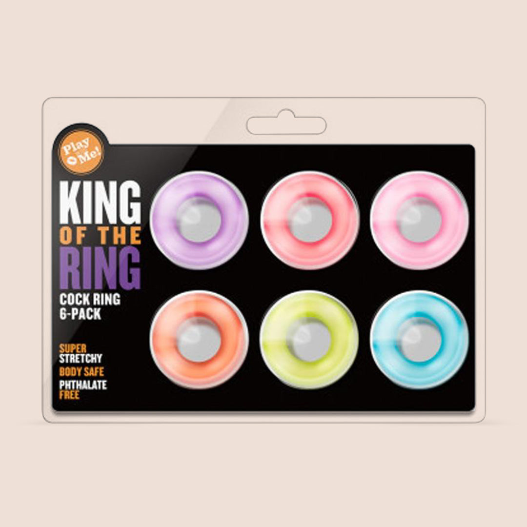 Play with Me King of the Ring | Premium Cock Ring for Men - Enhance Intimacy & Performance | Perfect for Couples Play & Sensual Massage